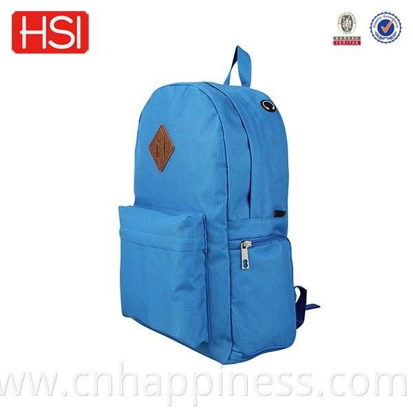 2022 new design polyester 600D school bag for students
